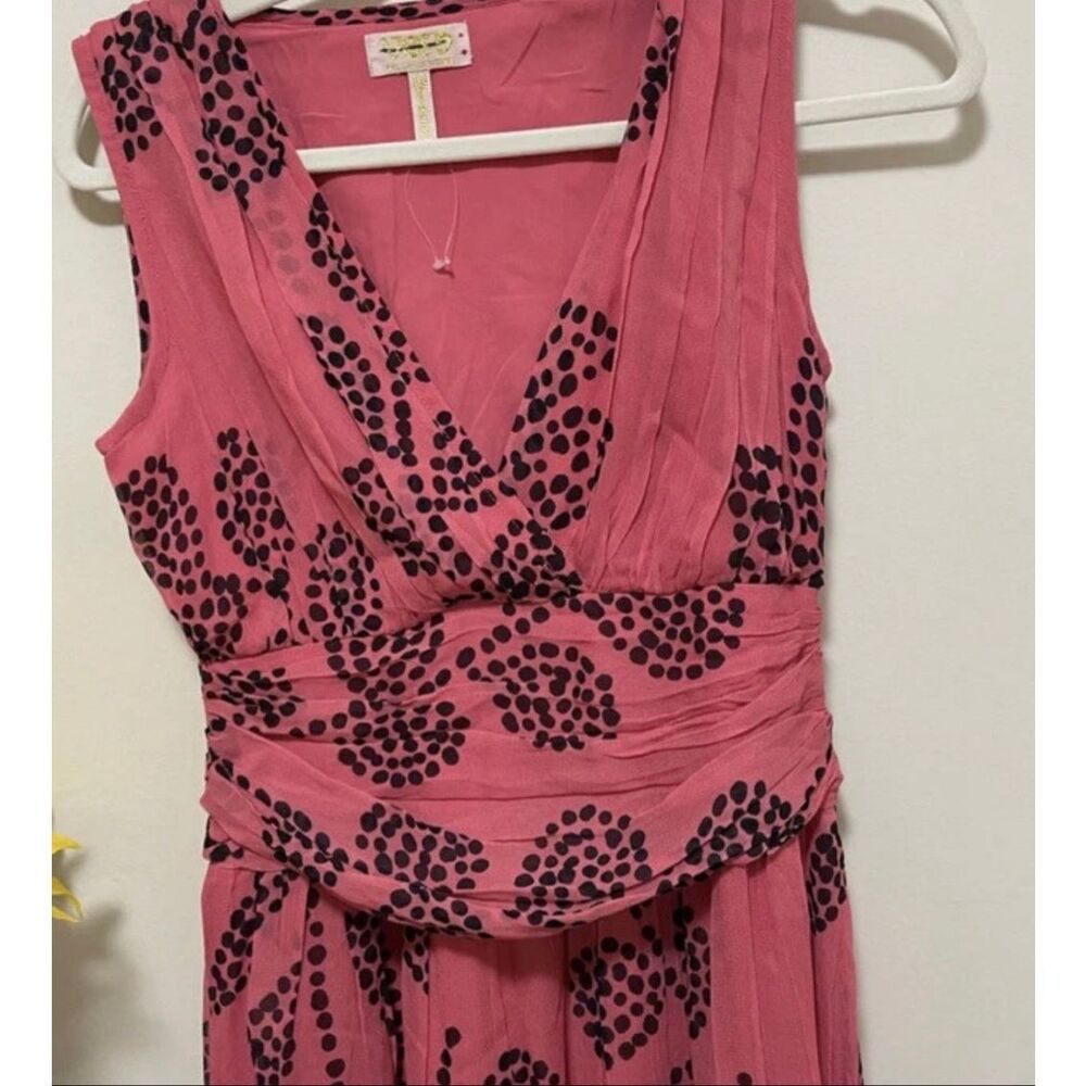 New Anthropologie Verb by Pallavi Singhee V-Neck Ombre Maxi Dress Sz XS - Picture 6 of 7